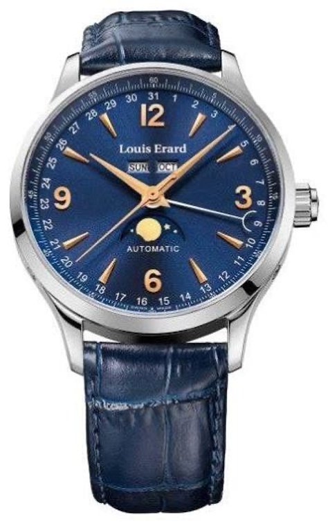 Louis Erard 1931 Moonphase Stainless Steel