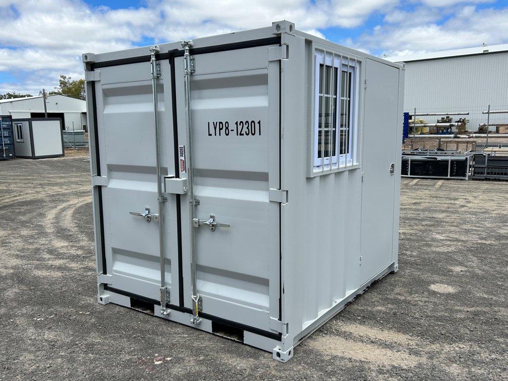 UNUSED 8FT STORAGE CONTAINER