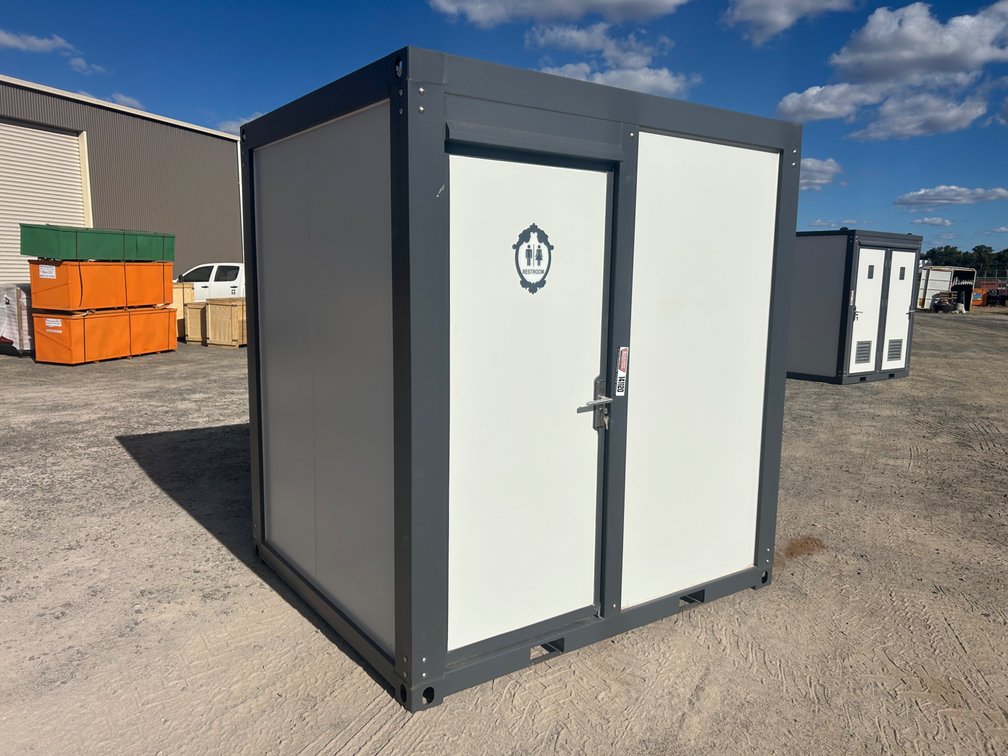 UNUSED PORTABLE ABLUTION / TOILET BLOCK