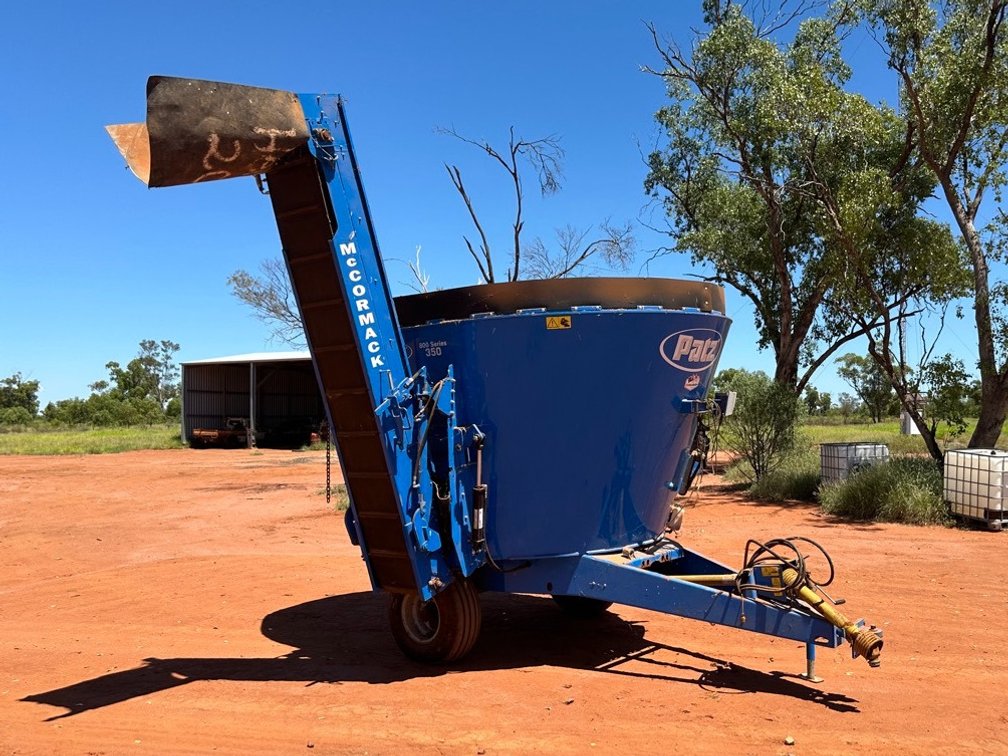 PATZ 800 SERIES 350 VERTICAL SINGLE SCREW MIXER | SCALES