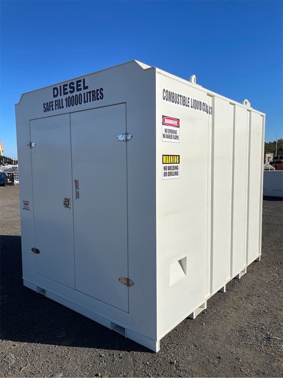 UNUSED 11,000L BUNDED FUEL STORAGE CELL