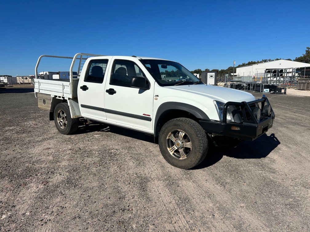 2007 HOLDEN RODEO LX 4X4 DUAL CAB UTE