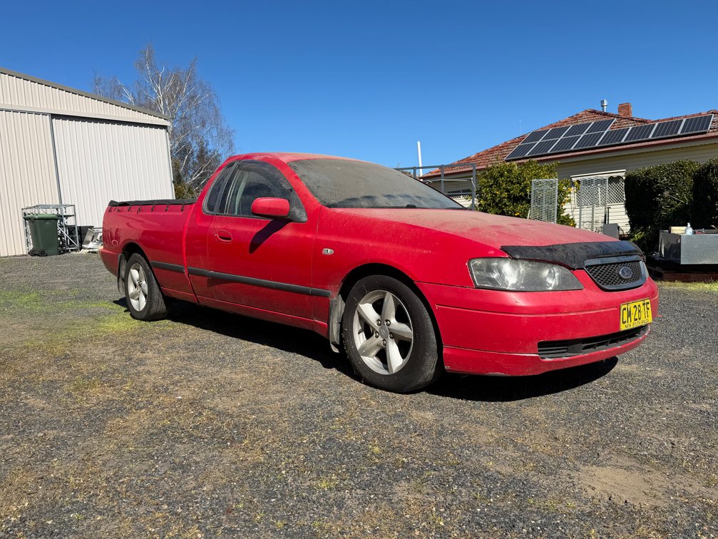 2002 FORD FALCON XLS BA 4.0L PETROL AUTOMATIC UTE