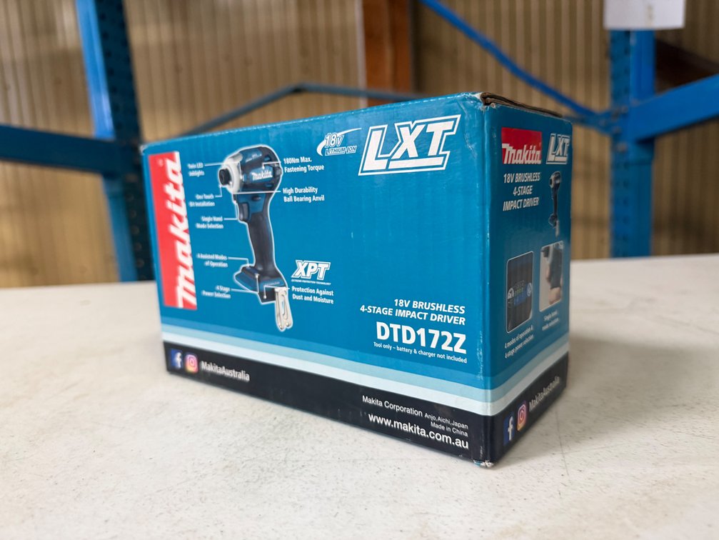 NEW MAKITA 4-STAGE 18V CORDLESS IMPACT DRIVER