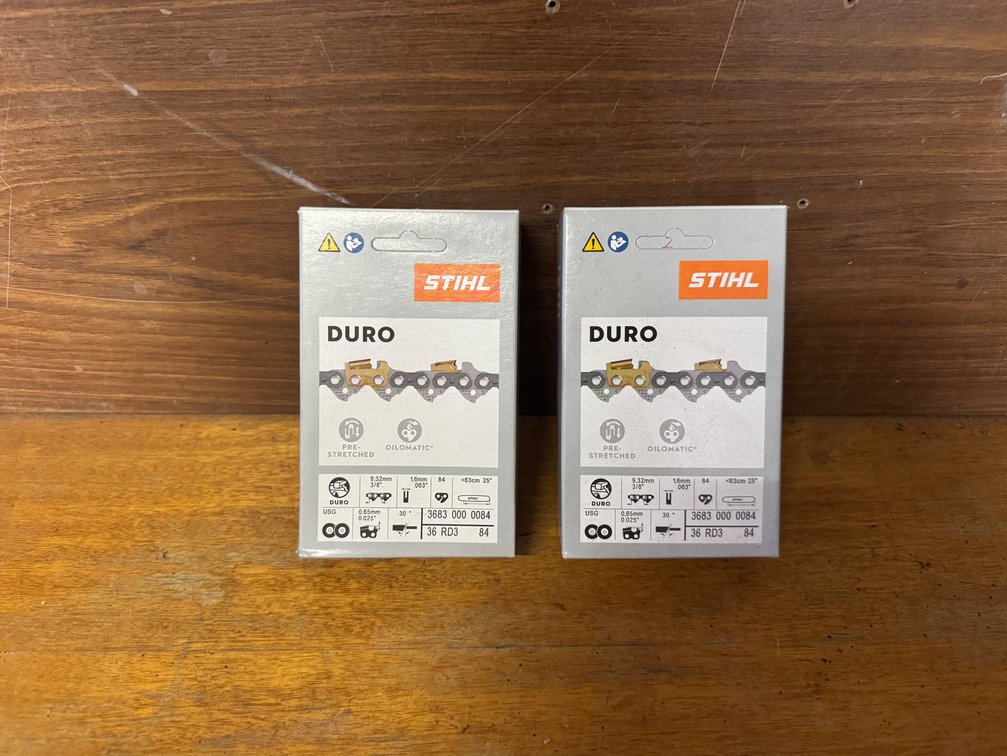 2 x NEW STIHL RAPID DURO (RD3) CHAINSAW CHAIN