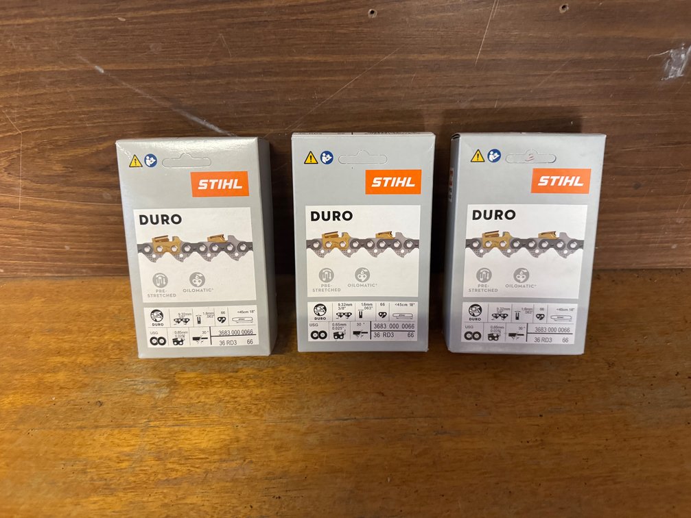 3 x NEW STIHL RAPID DURO (RD3) CHAINSAW CHAIN