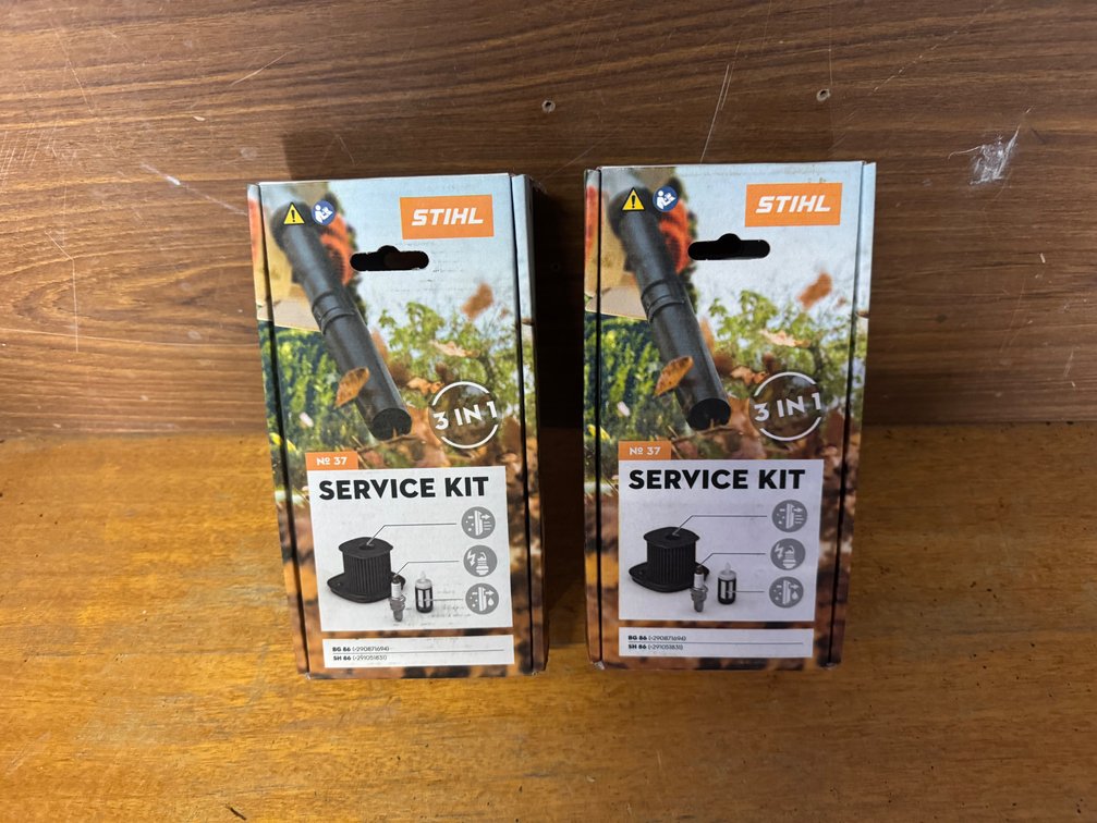 2 x NEW STIHL SERVICE KIT #37 (BG86 & SH86)