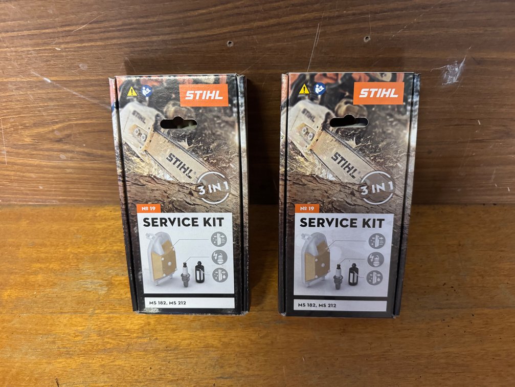 2 x NEW STIHL SERVICE KIT #19 (MS182 & MS212)