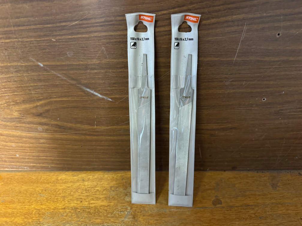 2 x NEW STIHL FLAT FILES