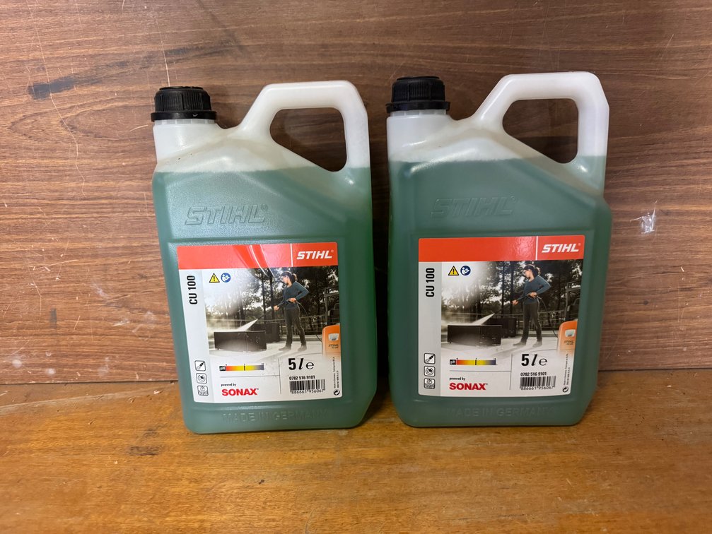 2 x NEW 5L STIHL CU-100 UNIVERSAL CLEANER DETERGENT