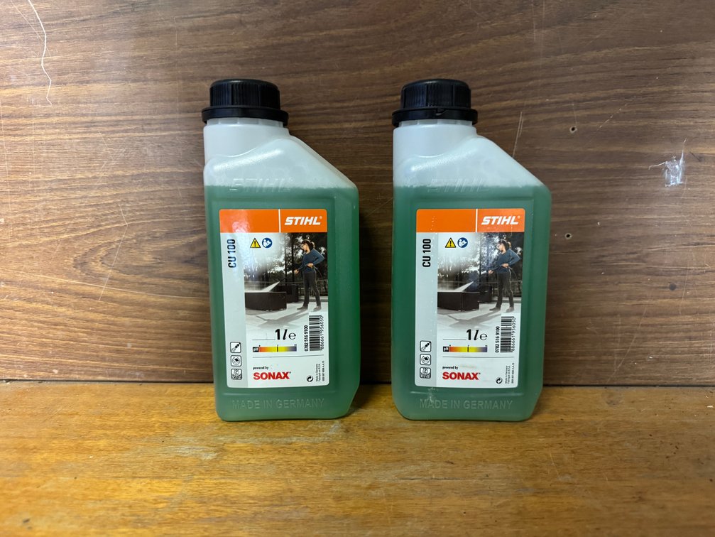 2 x NEW 1L STIHL CU-100 UNIVERSAL CLEANER DETERGENT