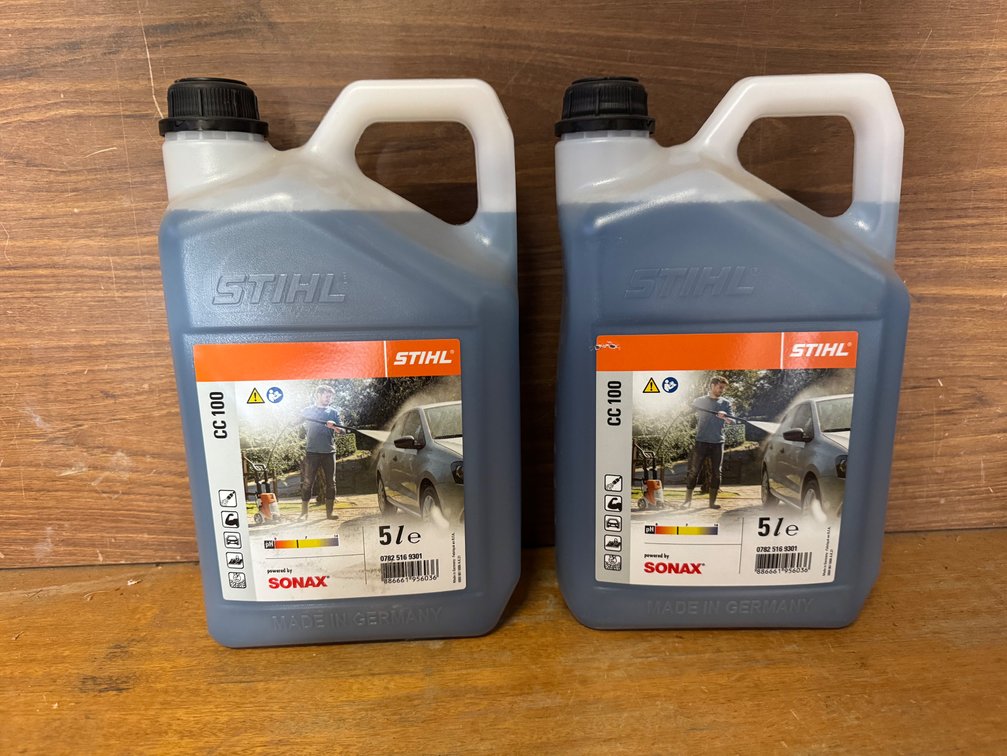 2 x NEW 5L STIHL CU-100 CAR CLEANER DETERGENT