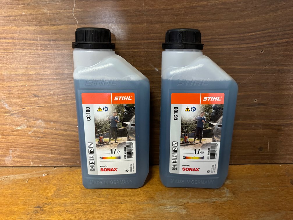 2 x NEW 1L STIHL CU-100 CAR CLEANER DETERGENT