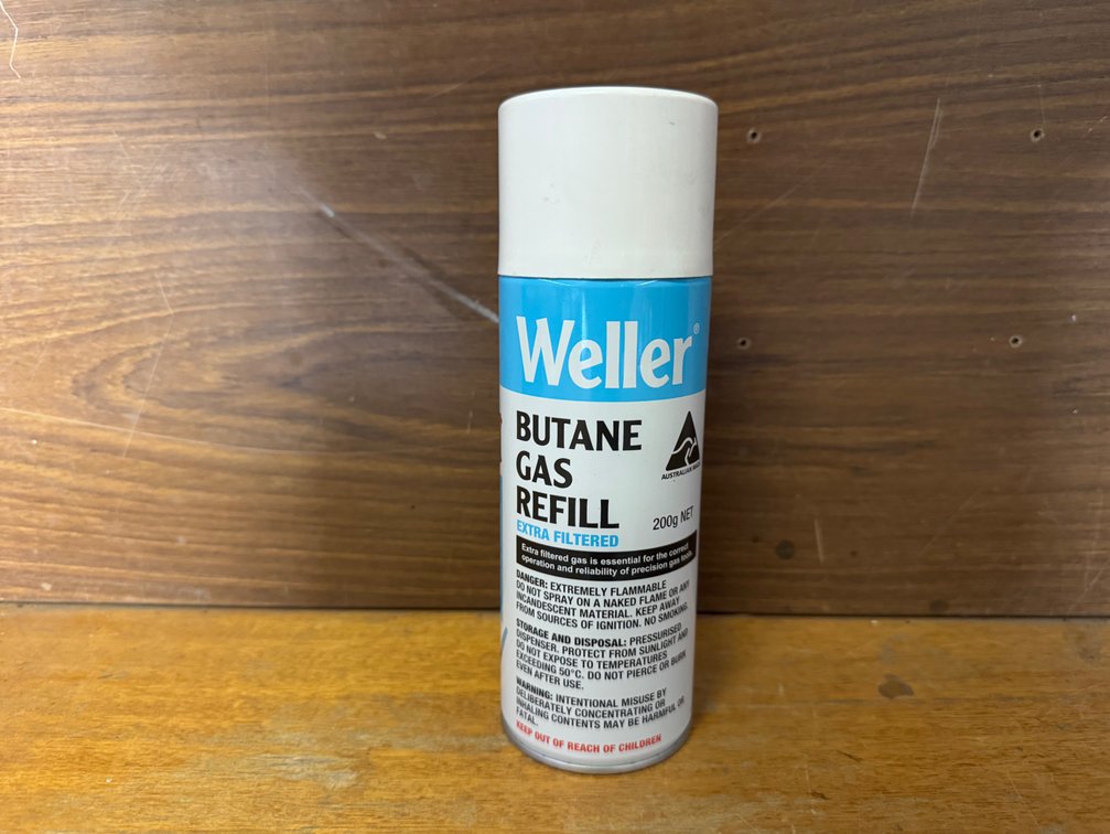 1 x NEW 200G WELLER BUTANE GAS REFILL