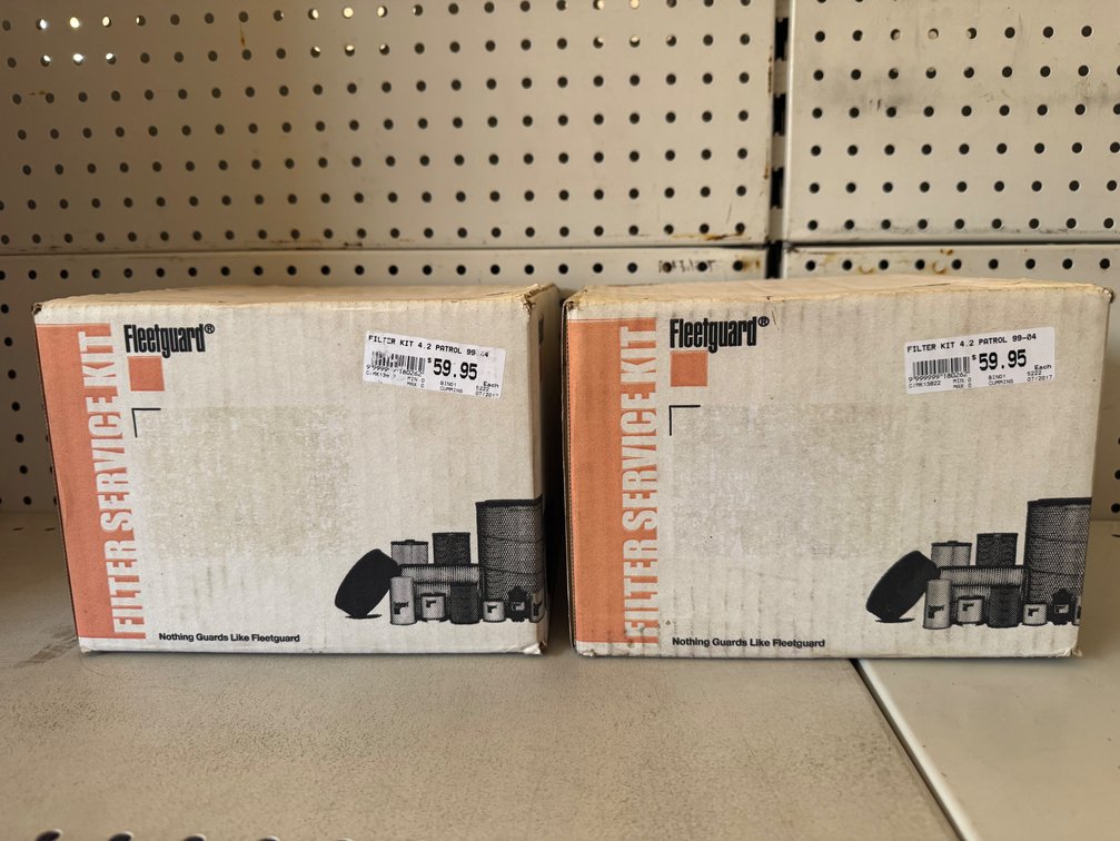 VEHICLE MAINTENANCE l FILTER KITS