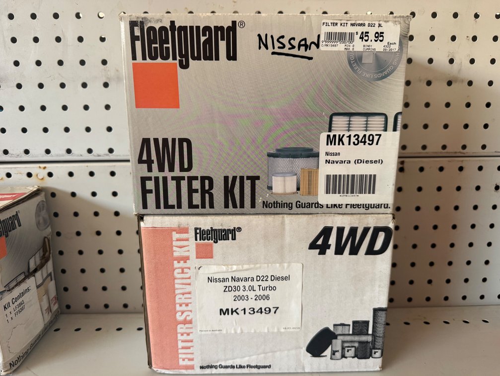 VEHICLE MAINTENANCE l FILTER KITS