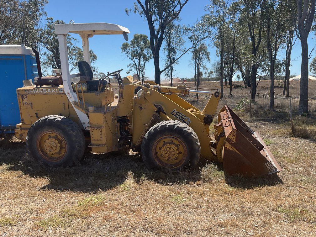 KAWASAKI K SS 60 Z ARTICULATED FRONT END LOADER