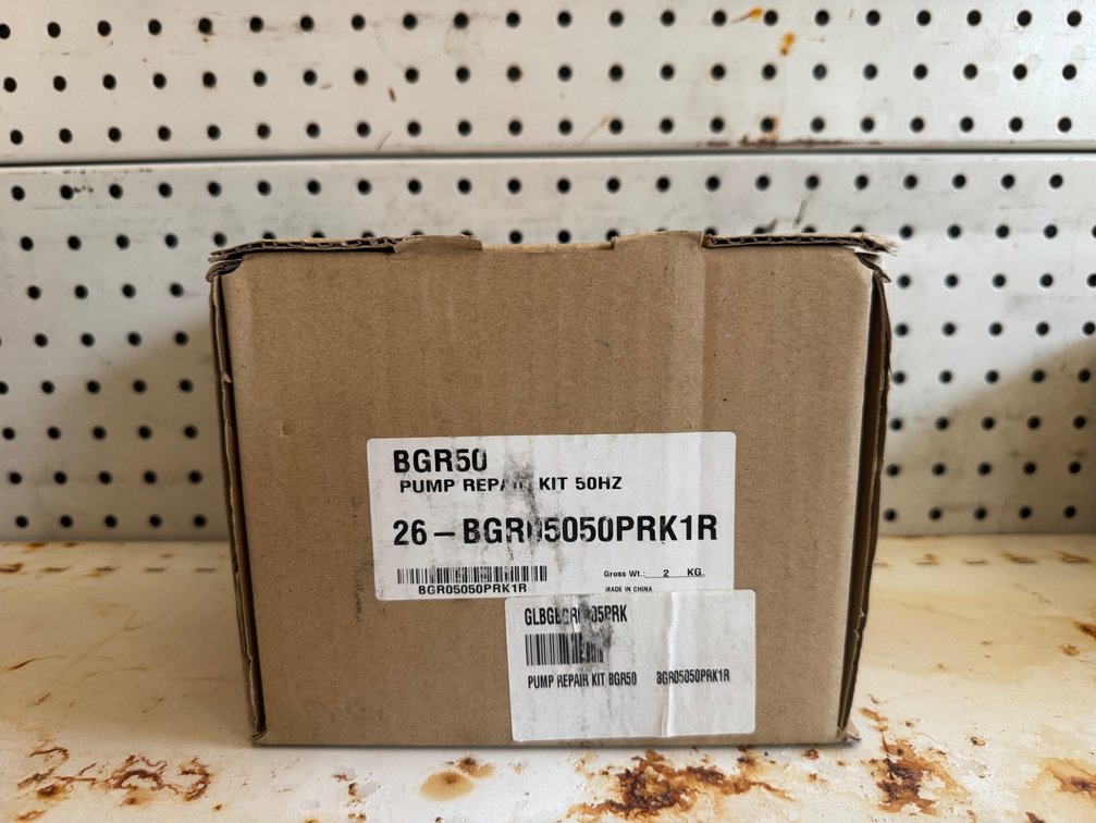 NEW BROWN BROTHERS BGR50 PUMP REPAIR KIT