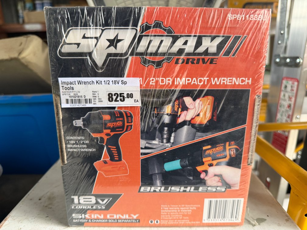NEW SP MAX 1/2" 18V CORDLESS IMPACT DRIVER
