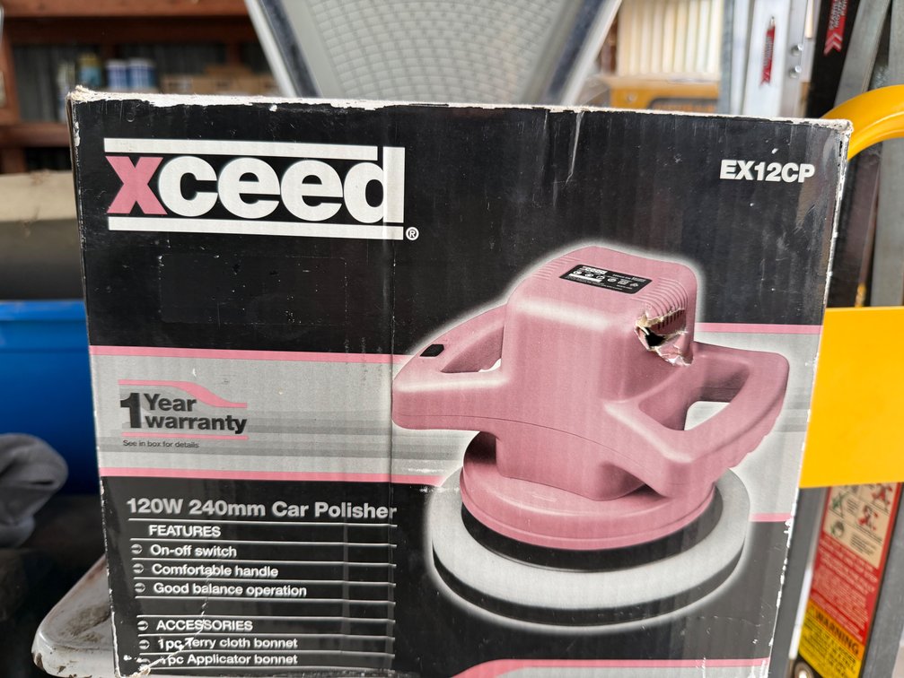 NEW XCEED 240MM 120W ELECTRIC POLISHER