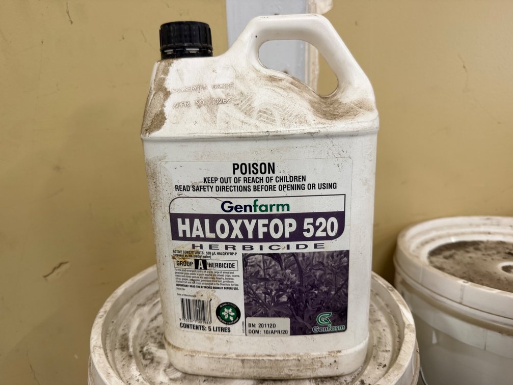 1 x GENFARM HALOXYFOP 520 5L HERBICIDE