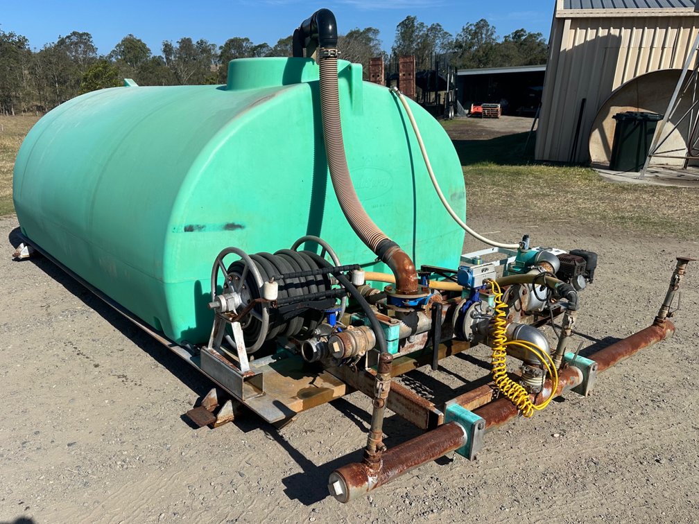 RAPID SPRAY 7500 litre SLIP ON WATER CART