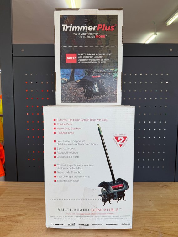 NEW TRIMMER-PLUS 9" CULTIVATOR ATTACHMENT