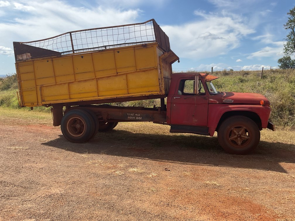 FORD F 700 PETROL TIPPER TRUCK