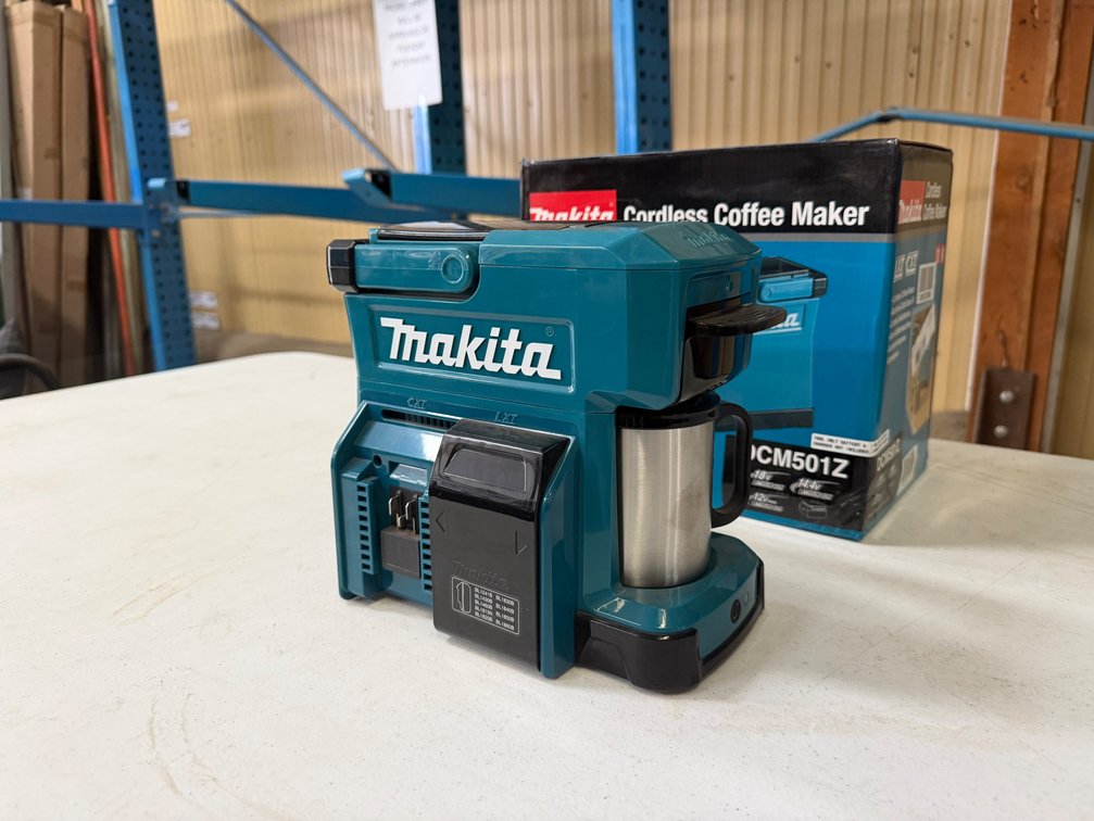 NEW MAKITA 18V CORDLESS COFFEE MAKER