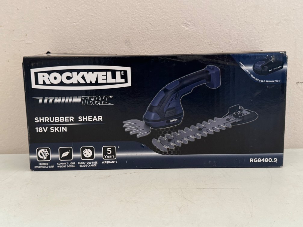 NEW ROCKWELL 18V CORDLESS GRASS SHEAR