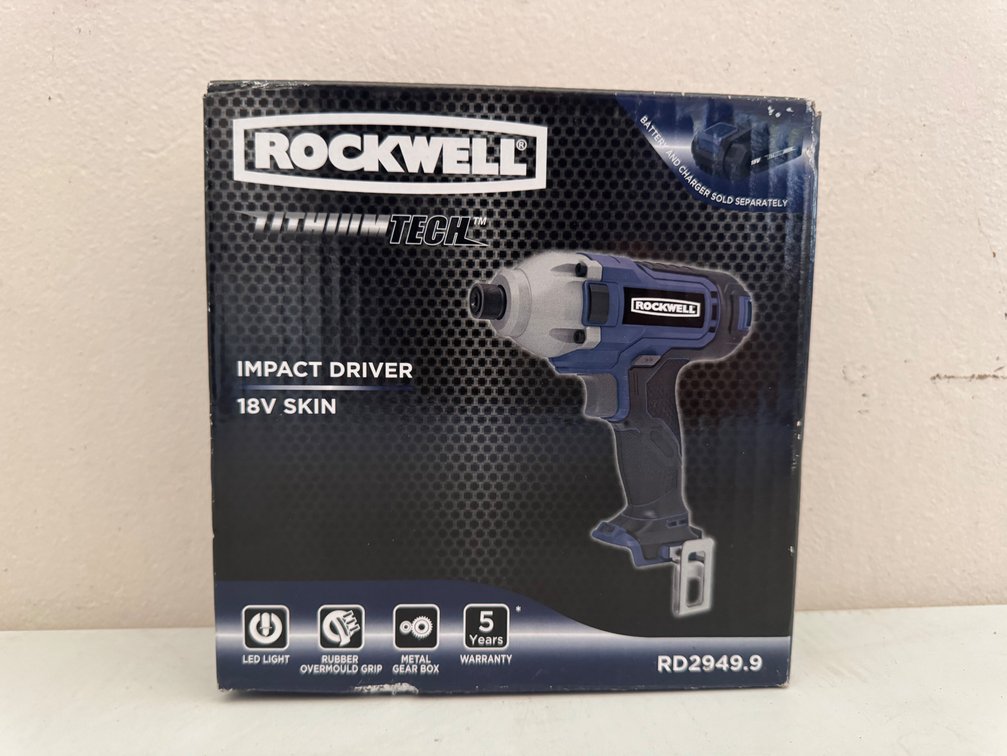 NEW ROCKWELL 18V CORDLESS IMPACT DRIVER