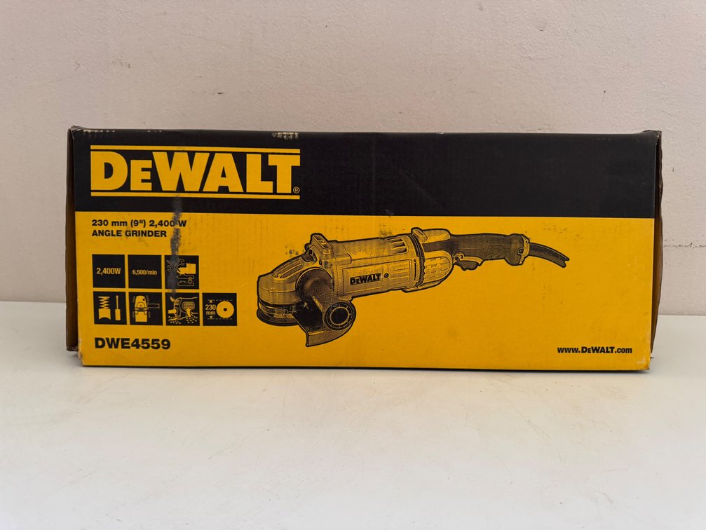 NEW DEWALT 230MM 230V ELECTRIC GRINDER