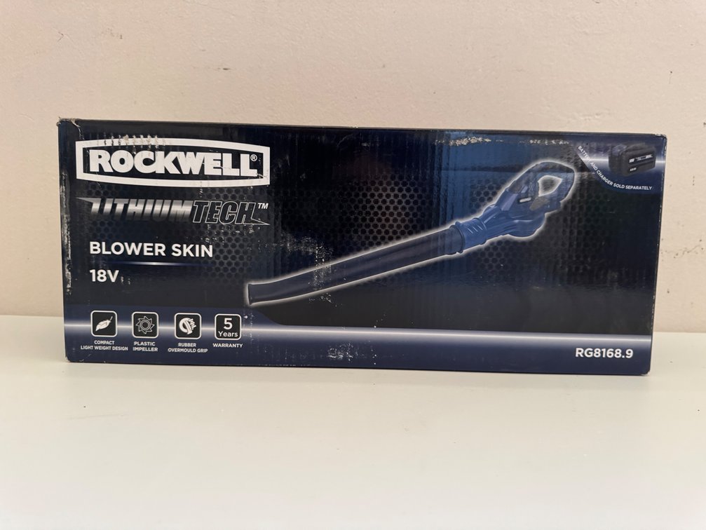 NEW ROCKWELL 18V CORDLESS BLOWER