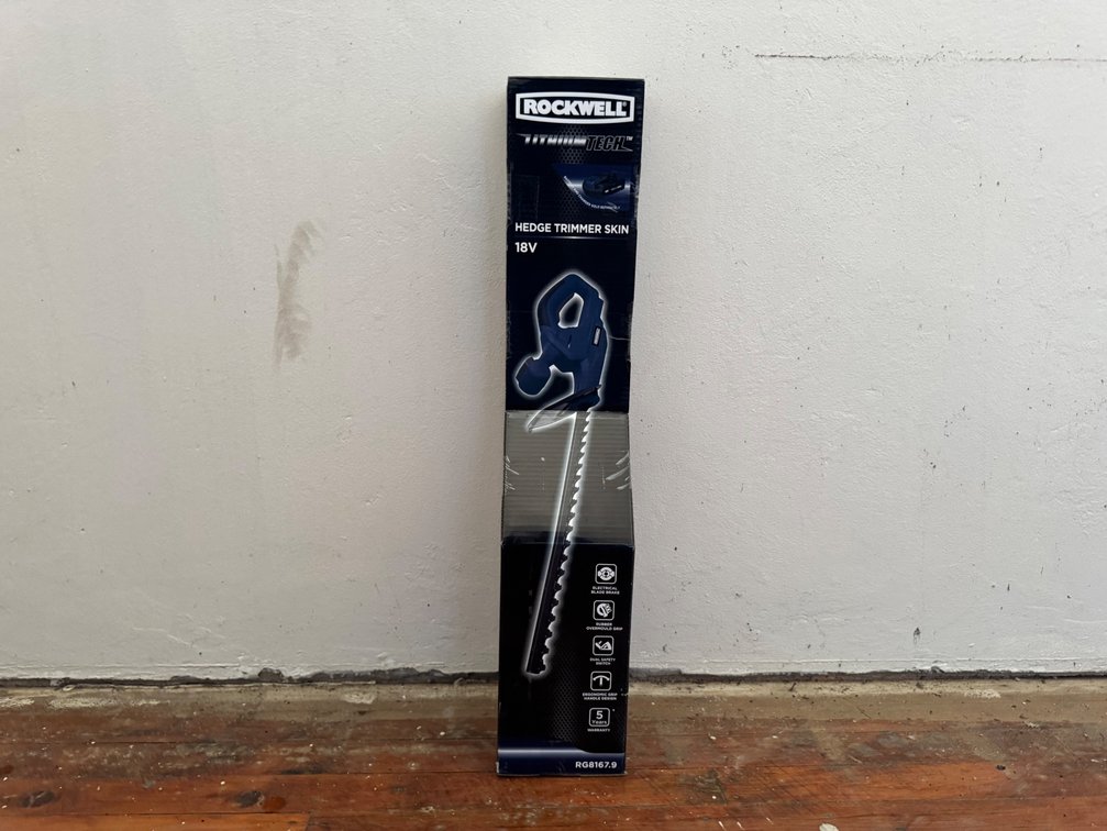NEW ROCKWELL 18V CORDLESS HEDGER TRIMMER