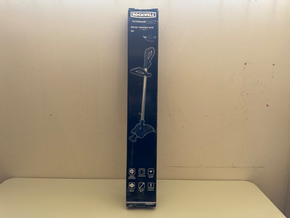 NEW ROCKWELL 18V CORDLESS GRASS TRIMMER