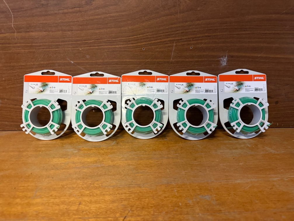 5 x NEW STIHL 14M NYLON MOWING LINE (2.0MM)