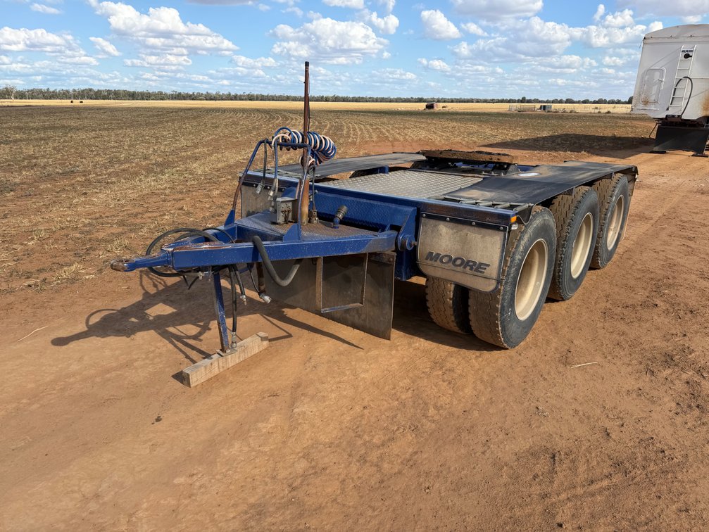 2020 WESE WESTERN HI-WAY 30T TR-AXLE DOLLY TRAILER