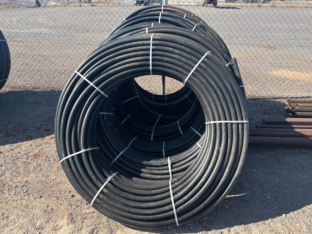 UNUSED VINIDEX PE100 PN8 40MM x 150MTR PVC PIPE