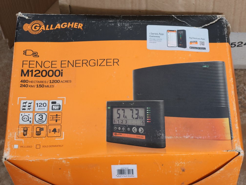 GALLAGHER M12000i ELECTRIC FENCE ENERGISER