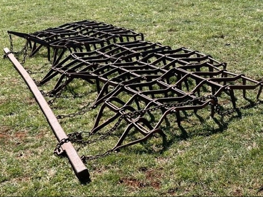 STUMP JUMP 5 LEAF HARROWS WITH TOOLBAR