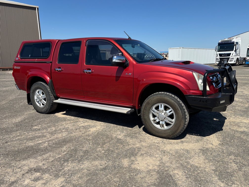 2011 ISUZU D-MAX TFS85 4X4 DUAL CAB UTE