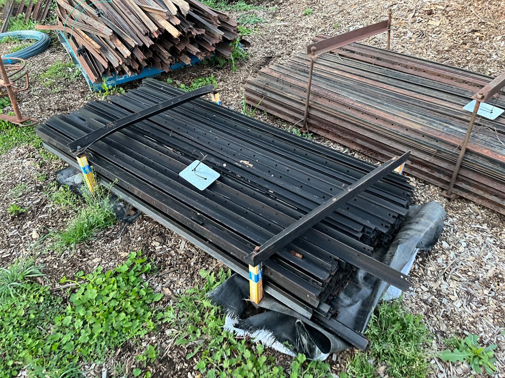 95 x WARATAH 1650MM STEEL STAR PICKETS (UNUSED)