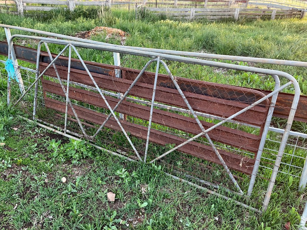 3 x MESH FIELD GATES & SHEEP YARD GATE