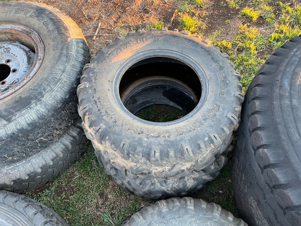 3 x ATV AT26X 9.0-12 TYRES