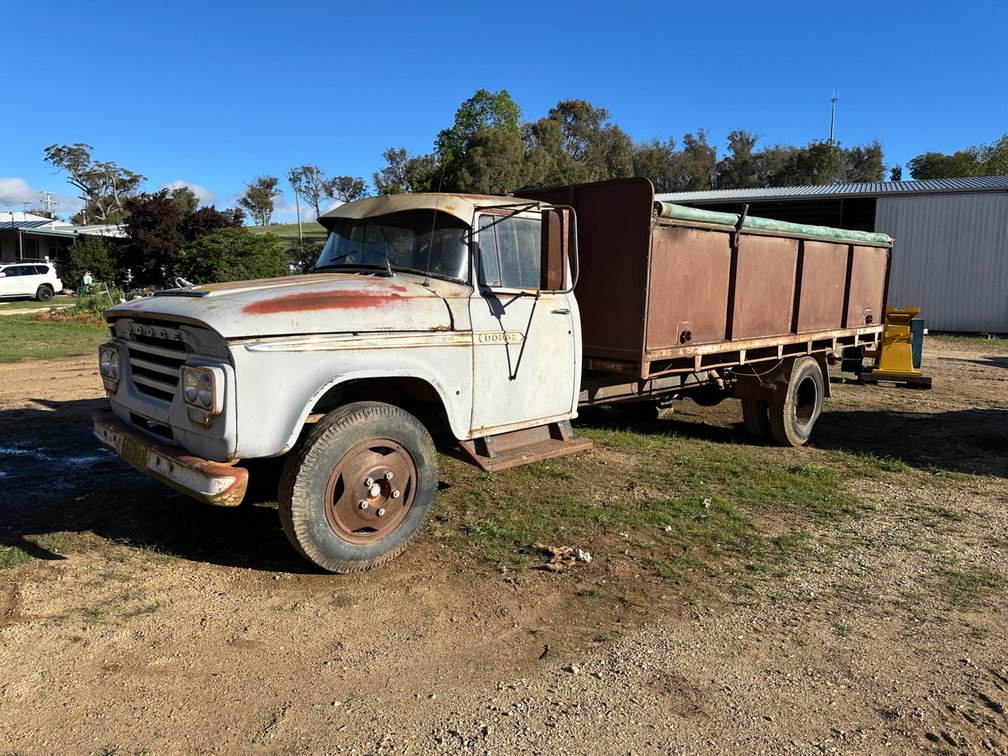 DODGE 575 AT4 V8 4x2 TIPPER WITH GRAIN BIN