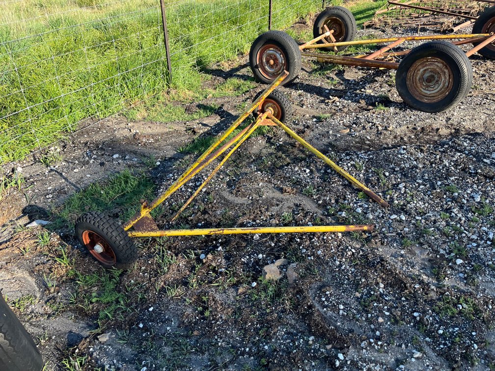 STEEL TRAILER TOW FRAME (YELLOW)
