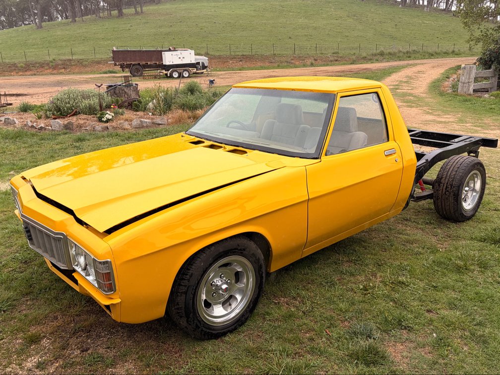 1980 HOLDEN HQ-WB SERIES ONE TONNER CAB CHASSIS