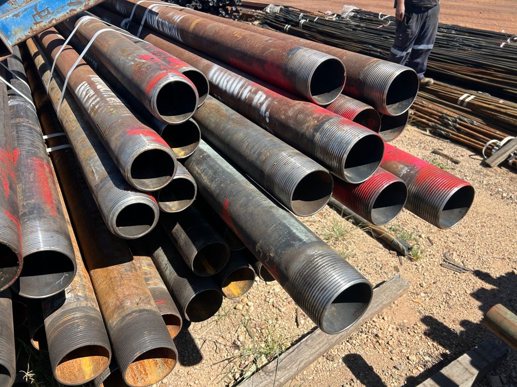 16 X LENGTHS OF 4.5" DRILL CASING
