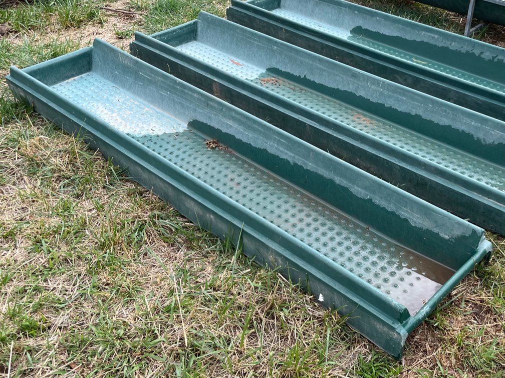 1 x RAPIDPLAS 2400MM x 480MM NON-SLIP RACE TYPE FOOTROT BATH