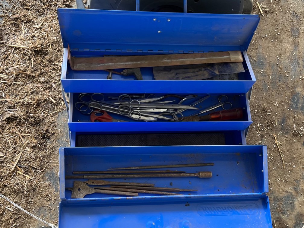 KINCHROME TOOLBOX & HAND TOOLS (BLUE)